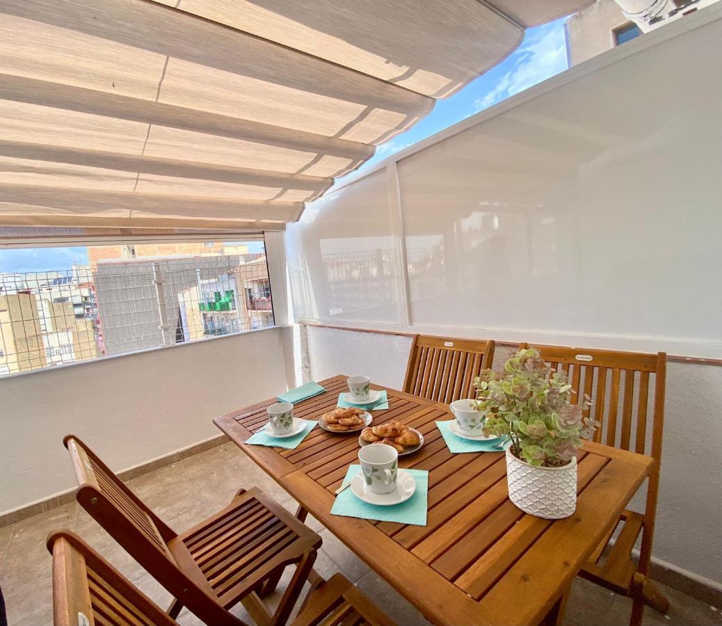 Atico Con Terraza Centro De Tarragona, Mi Refugio Apartman Kültér fotó